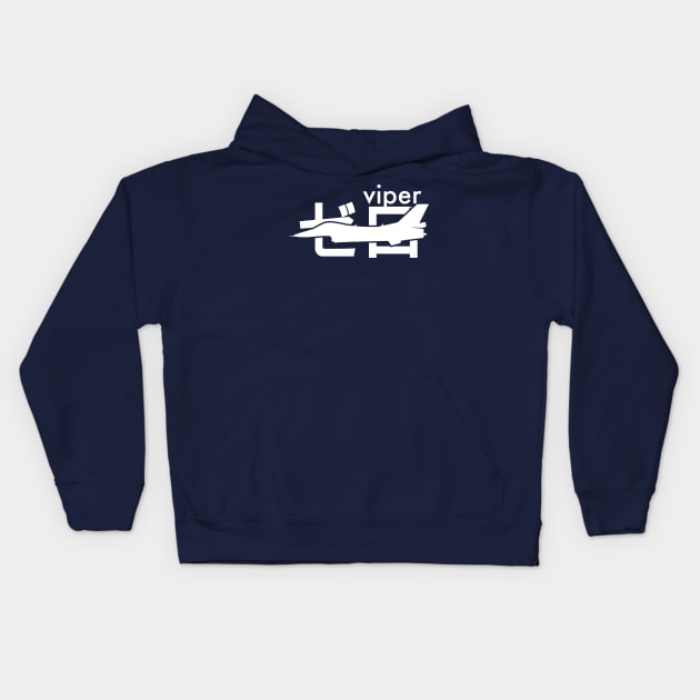 F-2 Viper Zero Kids Hoodie by TCP